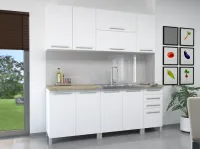 Basic Retró konyha 200-72,5 Tele zárt felsőkkel